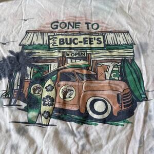 Buc-ee’s Graphic Tie Dye T Shirt Beaver Logo Texas Road Trip Tee L